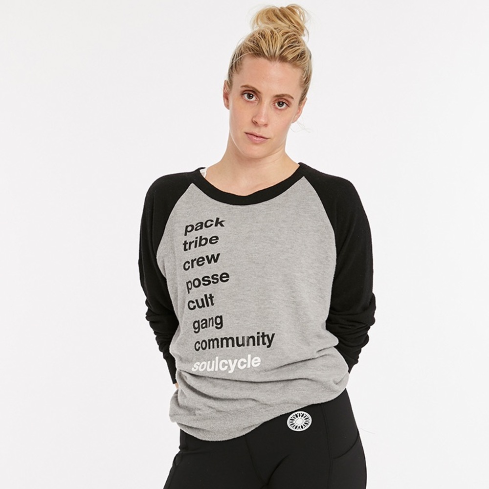 NWT Soulcycle Lightweight Sweatshirt in Size Large (L).